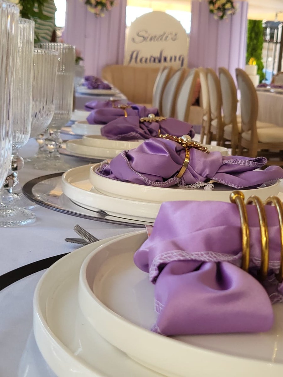 Birthday celebration decor detail